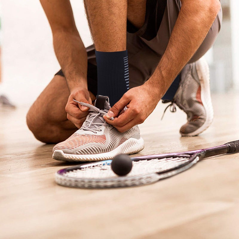JHM Grip Non Slip Anti Slip Non Skid Slipper Sport Athletic Socks for Men and Women for US shoe sizes 6-12 - Image 3